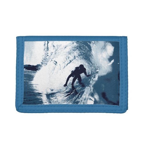 Boarding Trybe Tube Hawaiian Surf Graphic Trifold Wallet