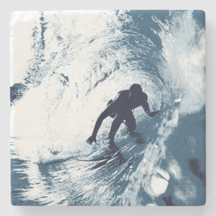 Boarding Trybe Tube Hawaiian Tiki Bar Coasters