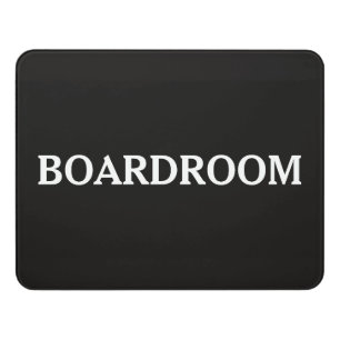 Boardroom Office Sign