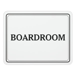 Boardroom Office Sign