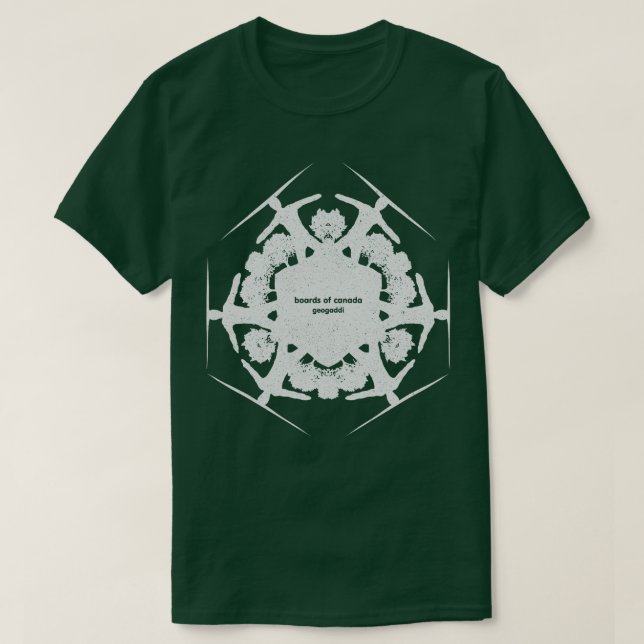 Boards of Canada Geogaddi white T-Shirt (Design Front)