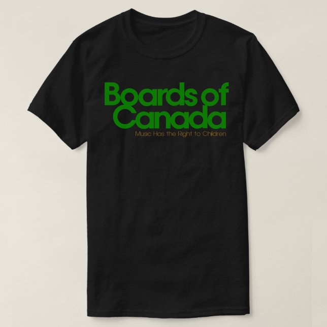 Boards Of Canada Retro Fan Design T-Shirt (Design Front)