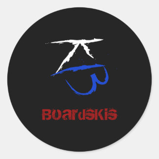 BoardsKis - Emblem Sticker (Black)