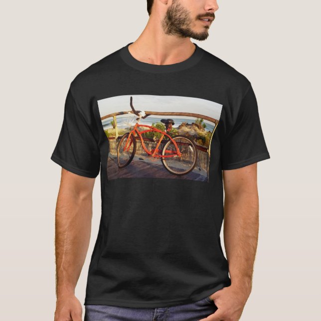Boardwalk Bike T-Shirt (Front)