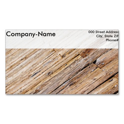 Boardwalk Business Card Magnet