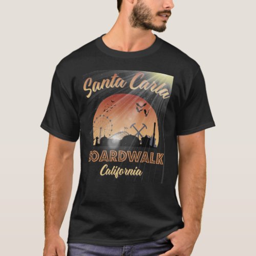 boardwalk santa cruz Classic T_Shirt