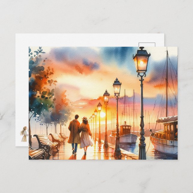 Boardwalk Stroll Postcard (Front/Back)