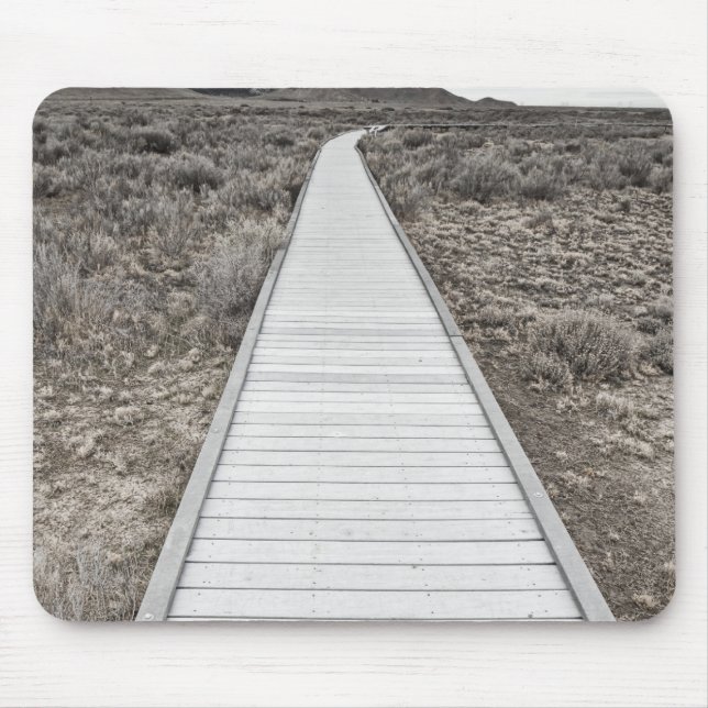 Boardwalk through the desert mouse pad (Front)