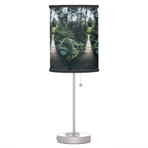 Boardwalk Through The Forest Table Lamp