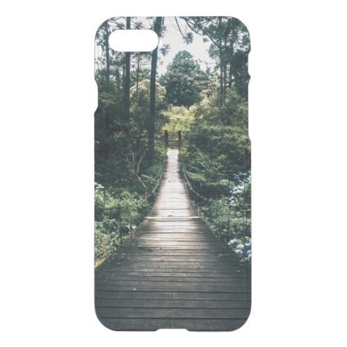 Boardwalk Through The Forest iPhone SE87 Case