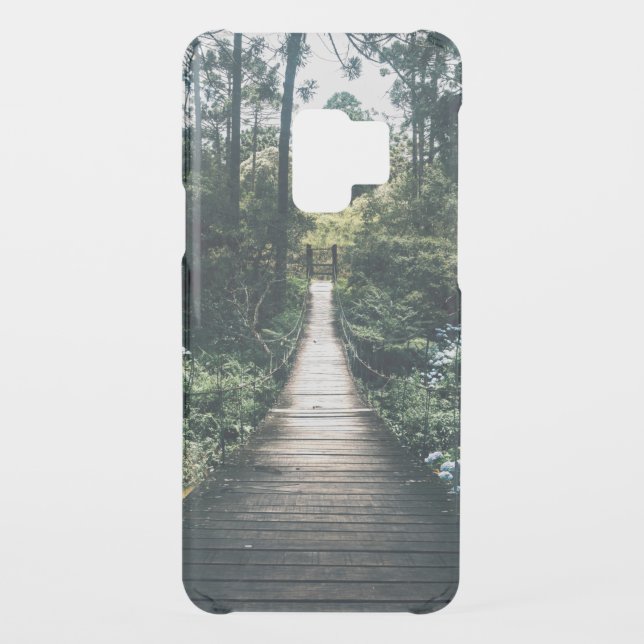 Boardwalk Through The Forest Uncommon Samsung Galaxy Case (Back)