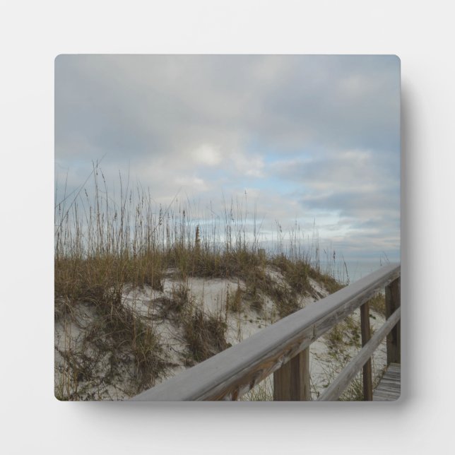 Boardwalk To Beach Plaque (Front)