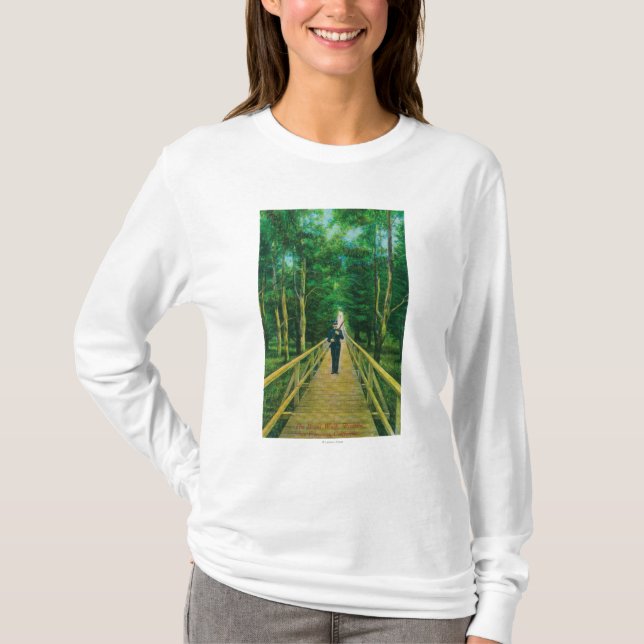 Boardwalk View at the Presidio T-Shirt (Front)