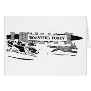 Boastful Foxy Cards