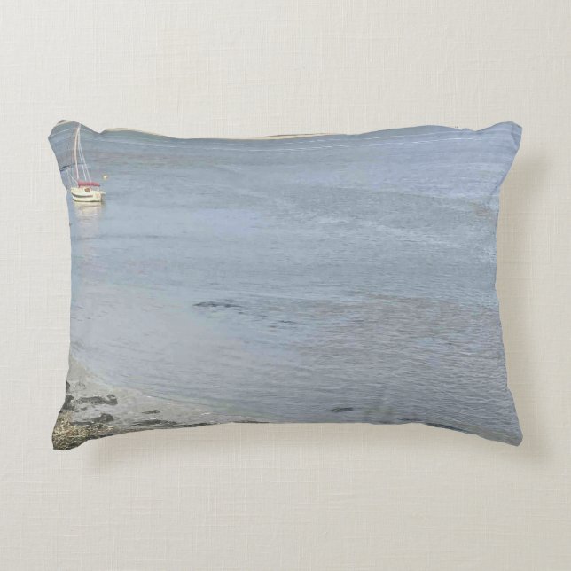 boat  accent pillow (Front)