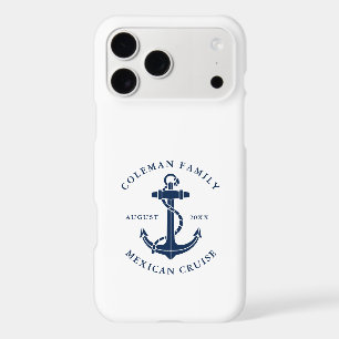 Boat Anchor Family Cruise Nautical Custom iPhone 17 Pro Max Case
