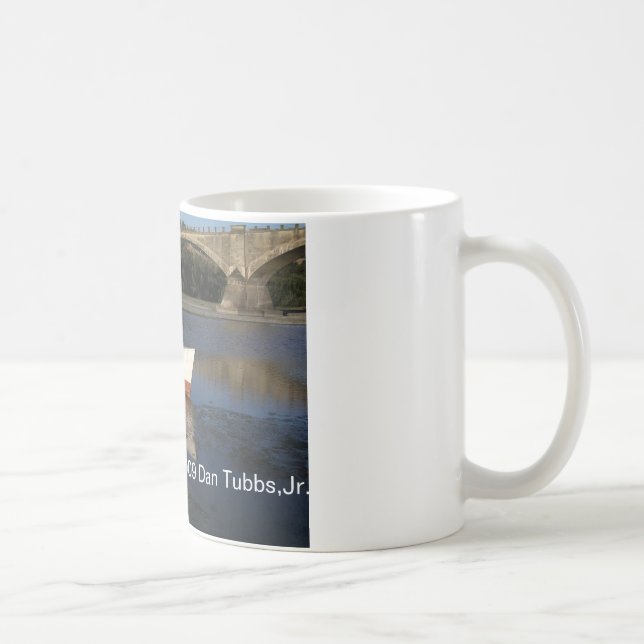 Boat and Bridge Coffee Mug (Right)