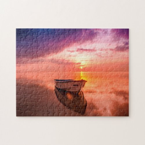 Boat at Anchor Jigsaw Puzzle