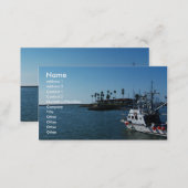 Boat at Oceanside, CA-Business cards (Front/Back)