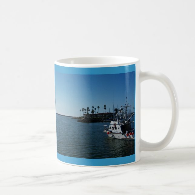 Boat at Oceanside, CA Coffee Mug (Right)