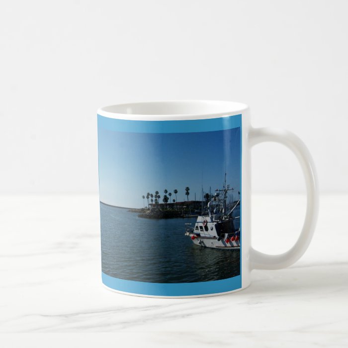 Boat at Oceanside, CA Coffee Mug