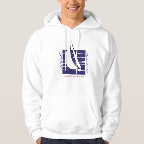 Boat Blue Square_UpDown Auckland t_shirt Hoodie