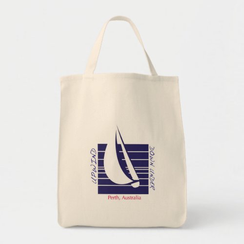 Boat Blue Square_UpDown Perth bag