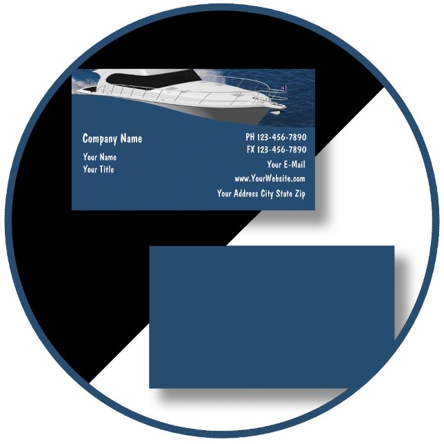 Boat Business Cards (Creator Uploaded)