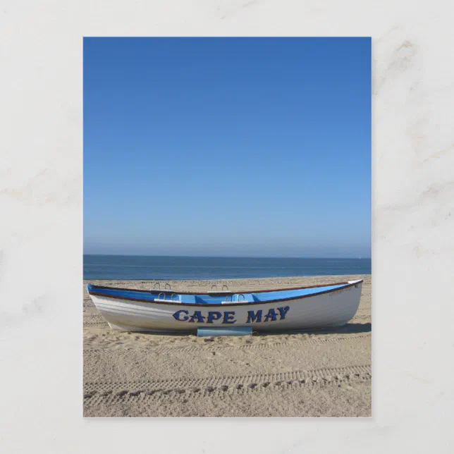 Boat * Cape May, NJ Postcard Zazzle