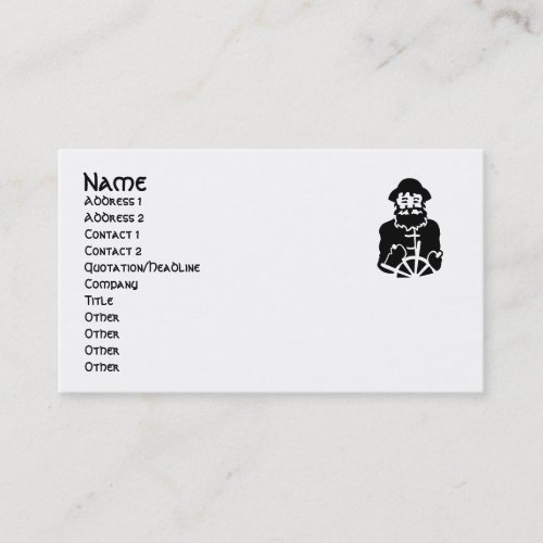 Boat Captain Business Card