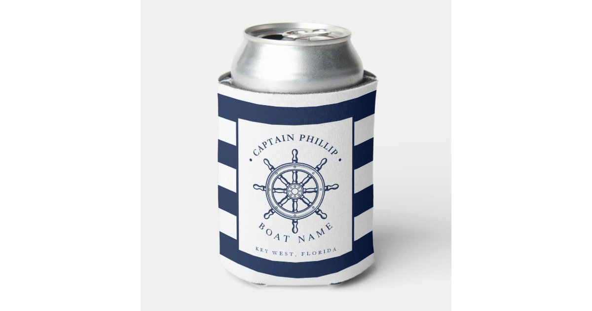 Can Cooler- 4 in 1 Graphic Tumbler- Boat Humor Funny