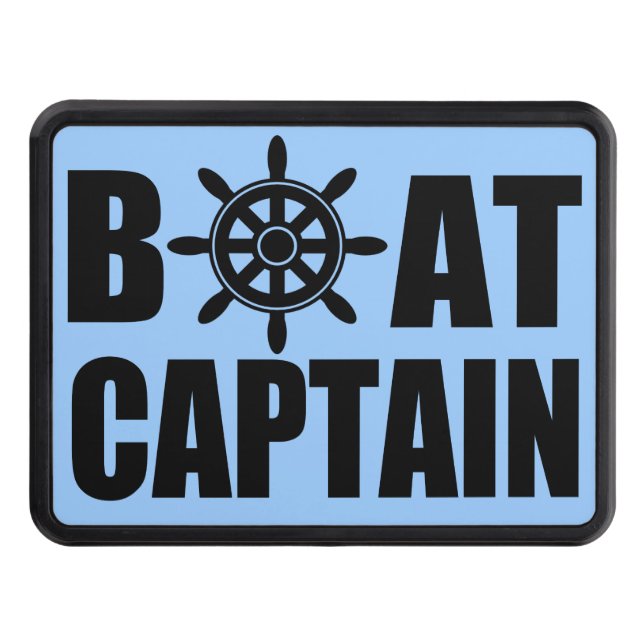 BOAT CAPTAIN HITCH COVER (Front)