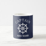 Boat Captain (Personalize Captain's Name) Coffee Mug Boat Captain (Personalize Captain's Name) Coffee Mug