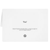 Boat card (Back Horizontal)