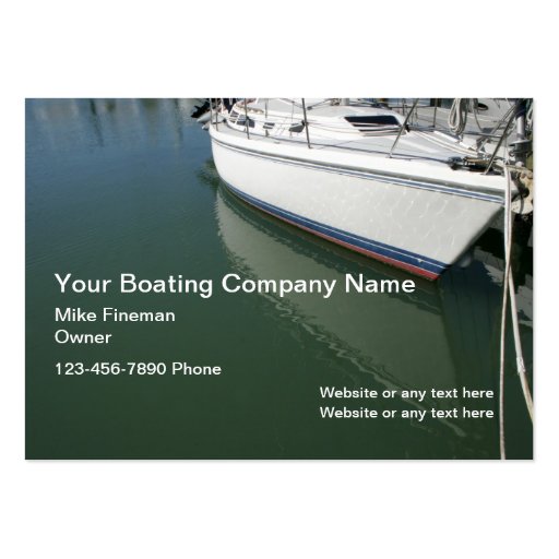 Boat Cleaning Business Cards | Zazzle