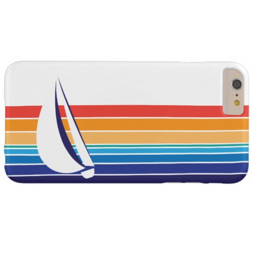 Boat Color Square_horizontal hues_custom designed Barely There iPhone 6 Plus Case