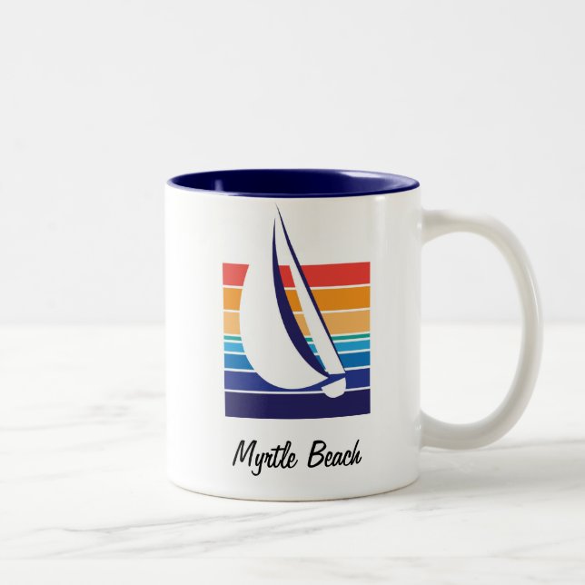 Boat Color Square_Myrtle Beach mug (Right)