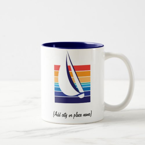 Boat Color Square_Namedrop mug