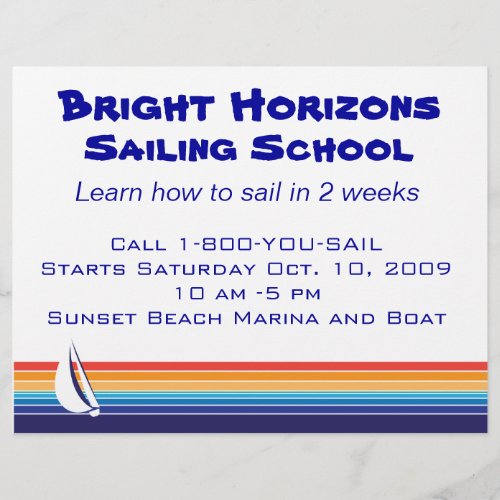 Boat Color Square_Office Package Flyer