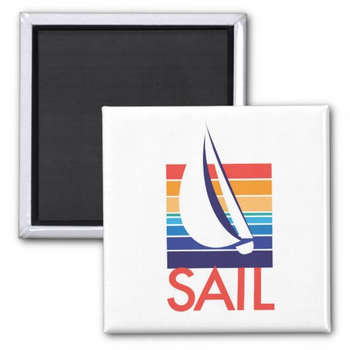 Boat Color Square_Sail magnet