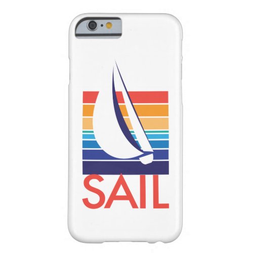 Boat Color Square_Sailing_themed_custom designed Barely There iPhone 6 Case