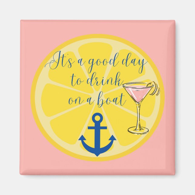  Boat Cruise Door Magnet (Front)