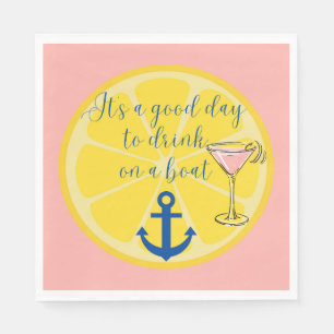 Boat Cruise Napkins