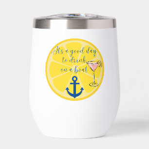  Boat Cruise Thermal Wine Tumbler