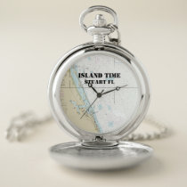 ⚓️ Boat Custom Name Stuart Florida Nautical Pocket Watch