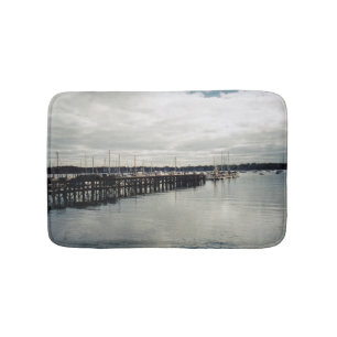 Boat Dock Bathroom Mat