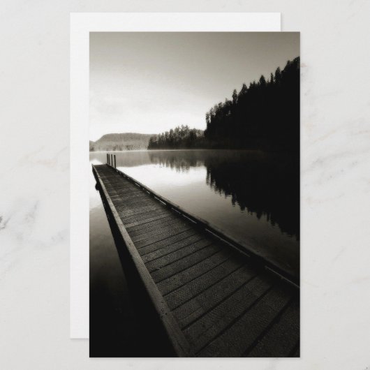 Boat Dock by Lake (Front/Back)