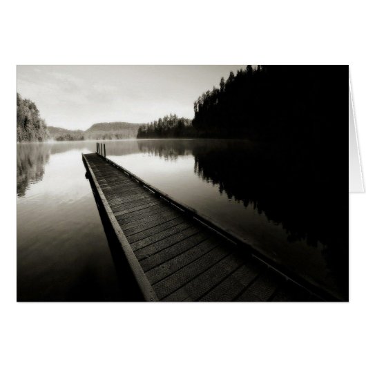 Boat Dock by Lake (Front Horizontal)