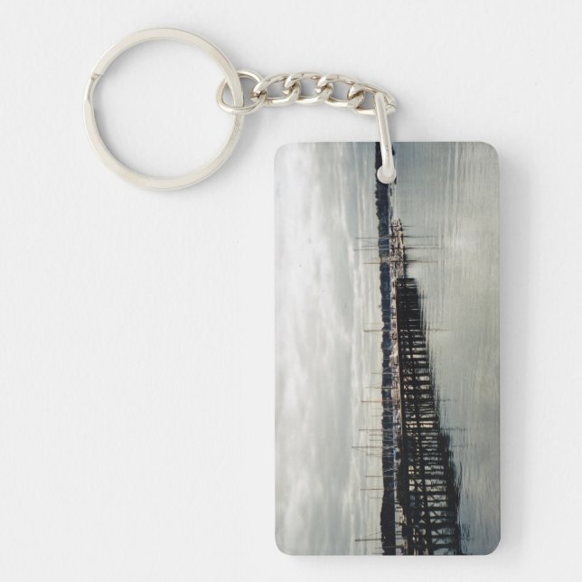 Boat Dock Keychain (Front)