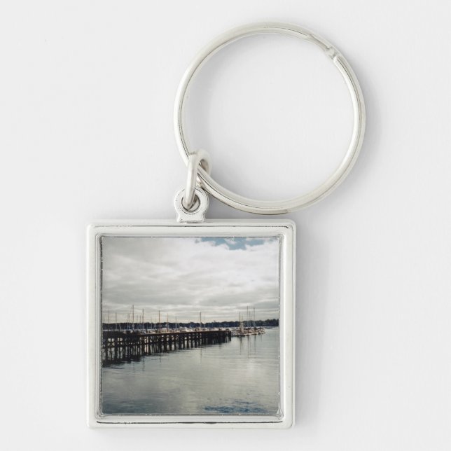 Boat Dock Keychain (Front)